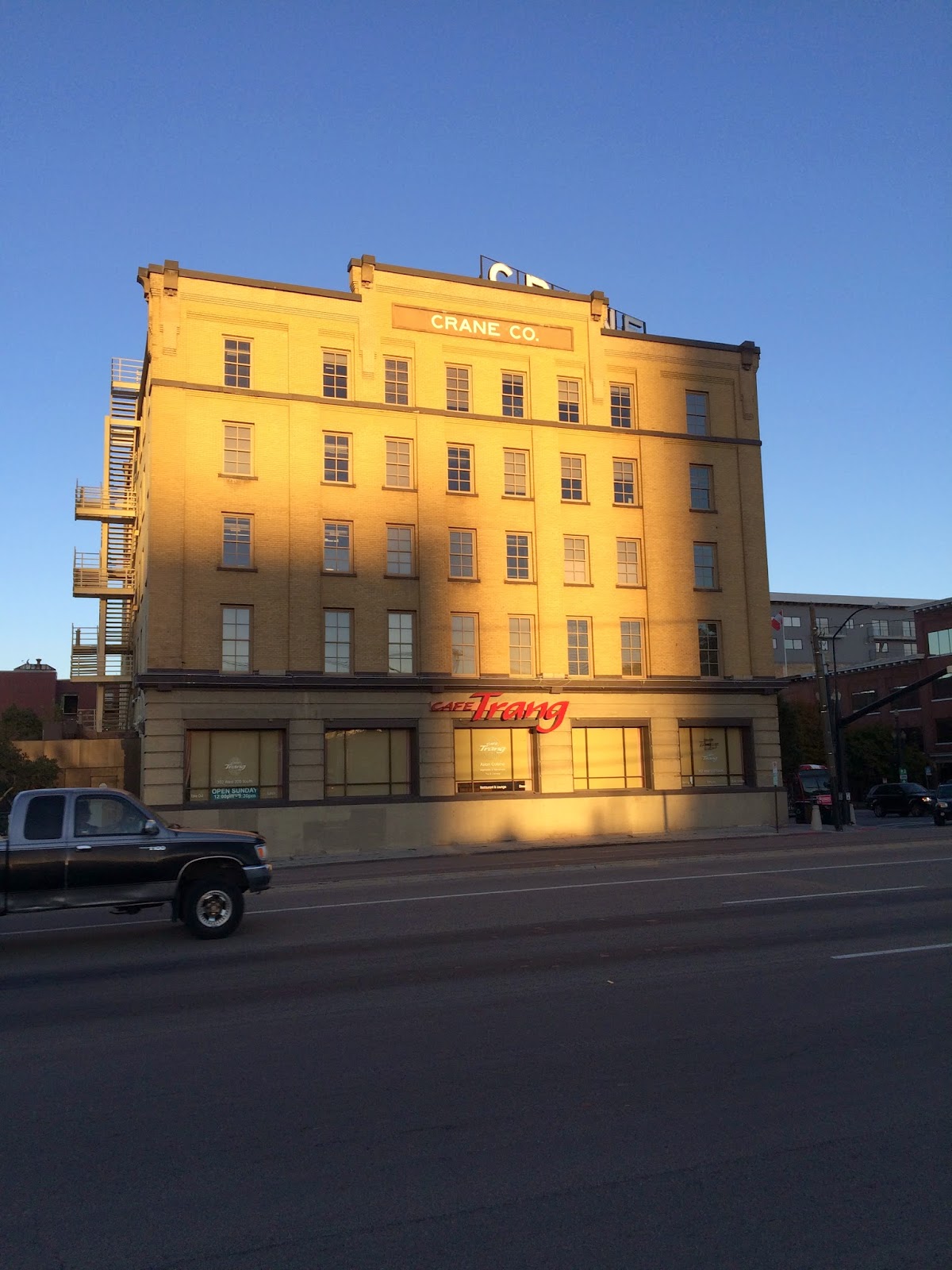 Painted Bricks Crane Company Building, Salt Lake City Utah.